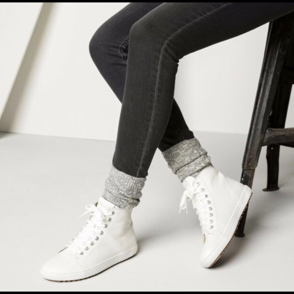 Birkenstock Bartlett White Leather 38/7.5